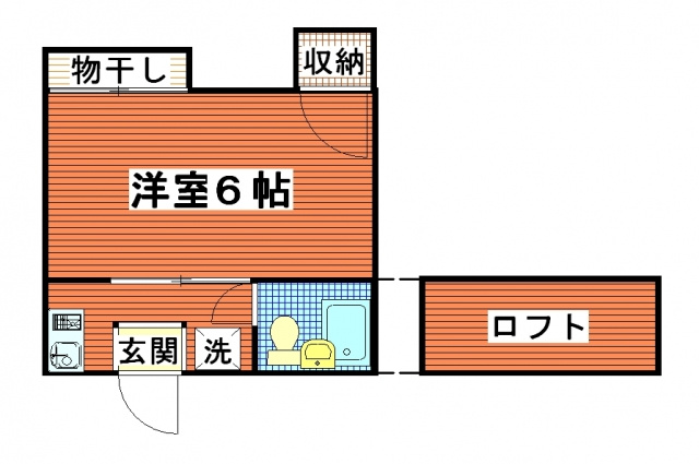 サンホーム( 近畿大学 一人暮らし )の間取り