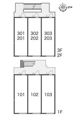 【区画図】 | オーロラハイツ中野