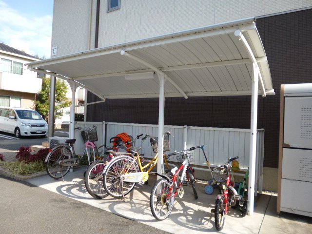 ソルコートＡのその他共用部分|自転車置き場
