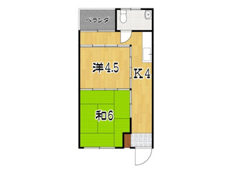 【間取り】 | 儀間アパートＡ棟