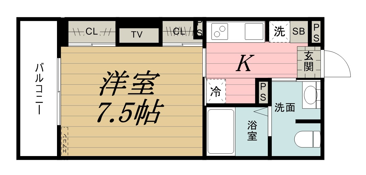 リブリ・シャルマンの間取り