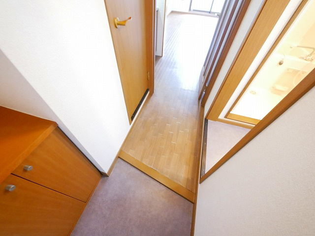 ブランドール佐保川の玄関