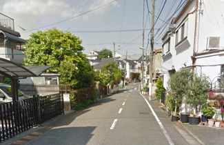 【前面道路含む現地写真】 | 大田区南久が原1丁目売地2980万円前面道路1