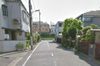 【前面道路含む現地写真】 | 大田区南久が原1丁目売地2980万円前面道路2