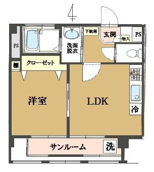 【間取り】 | ル・ソレイユ