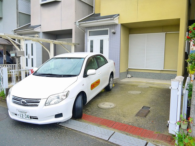 奈良市古市町戸建（1390-9）の駐車場