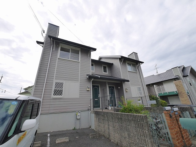 矢追テラスハウス　B棟の外観