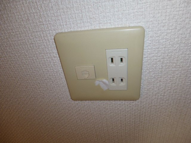 倉敷市茶屋町のアパートの設備|電話モジュラー