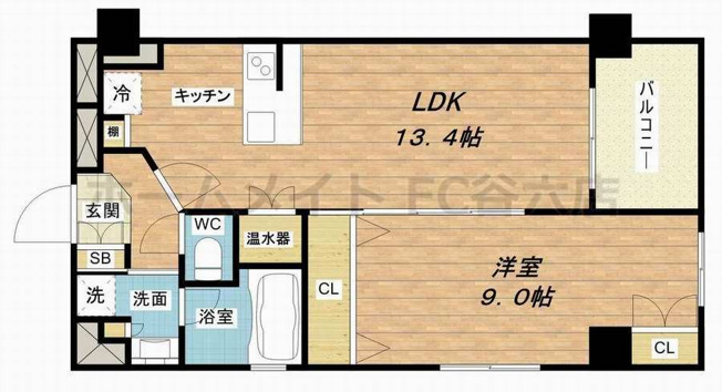 【間取り】 | グレンパーク梅田北