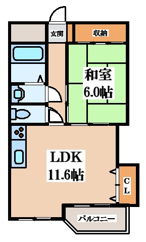 【間取り】 | くさかマンション