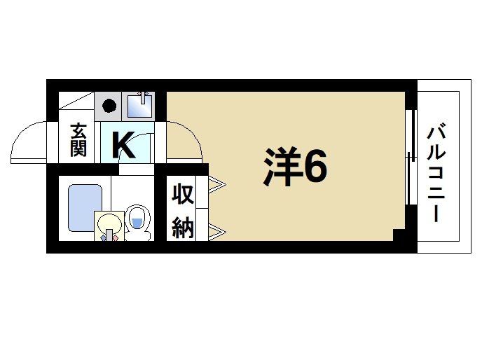 コーポ三和新大宮Ⅱ号館の間取り