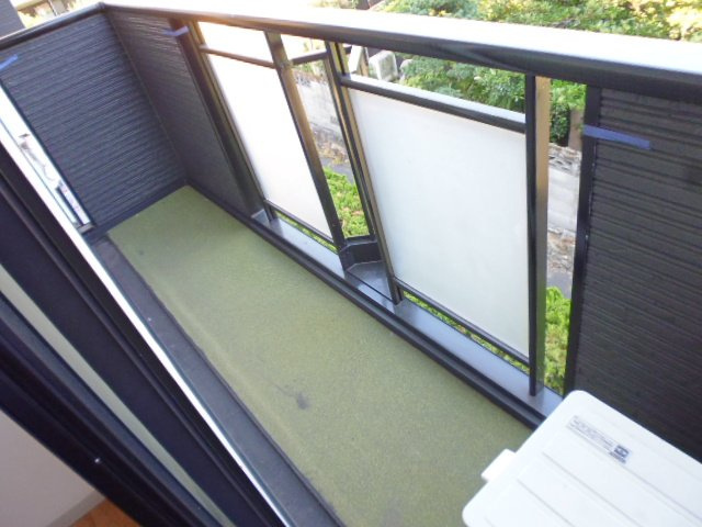 倉敷市広江６丁目のアパートのバルコニー