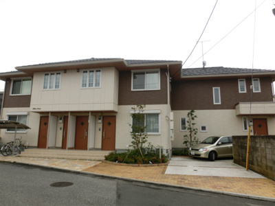 【外観】 | フェリーチェオーヴェスト | フェリーチェオーヴェスト　軽量鉄骨造２階建