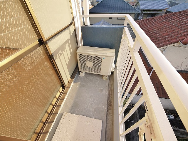 シティパレス川之上町のバルコニー|落ち着いた時間を過ごせるバルコニーです