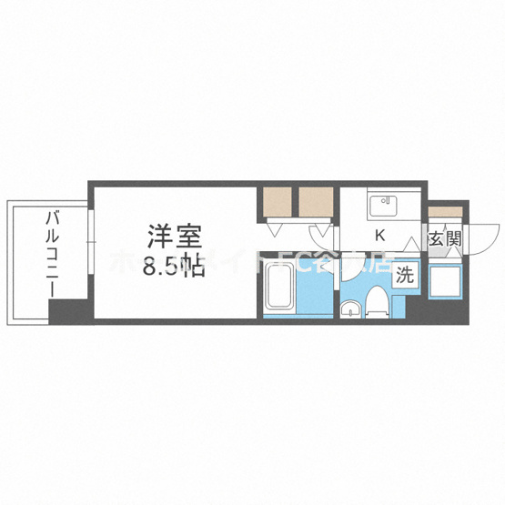 【間取り】 | エコロジー京橋レジデンス