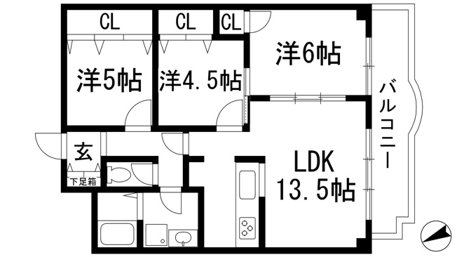 【間取り】 | メゾン鳥居坂
