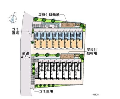 【区画図】 | グリーンハイツ4号