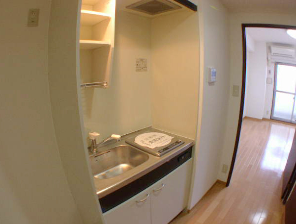 東大阪市永和２丁目の賃貸マンションのキッチン