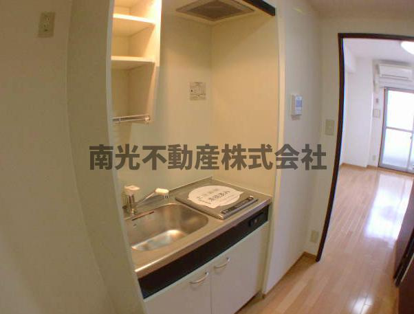 東大阪市永和２丁目の賃貸マンションのキッチン