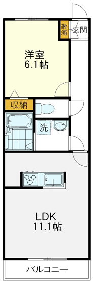 【間取り】 | マストライフ小平仲町