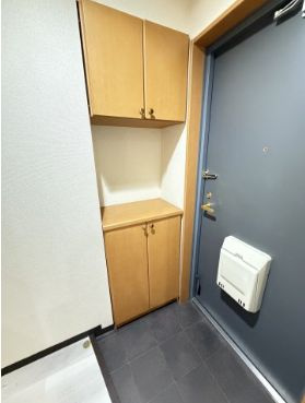 キャルバリー天神の玄関