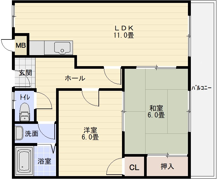 プレアール本郷の間取り