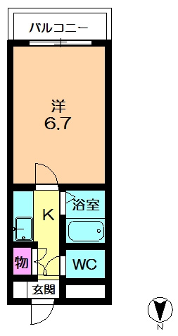 【間取り】 | アーバンヒルⅢ