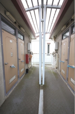 【その他共用部分】 | グリーンハイツ |  グリーンハイツ　　　共用廊下です。