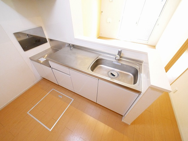 サンリット雅Ⅲのキッチン|キッチンでお料理をお楽しみください