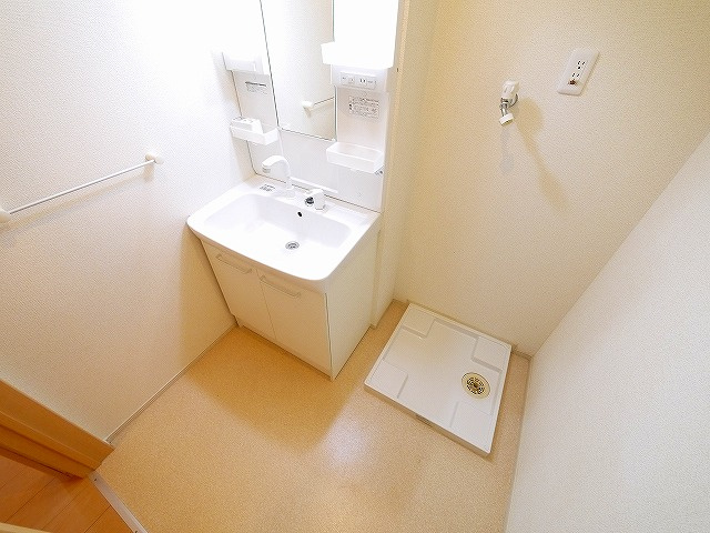 サンリット雅Ⅲの独立洗面台|独立洗面化粧台付き