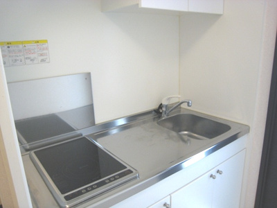 【キッチン】 | サンハイツD | 2口電気コンロです
