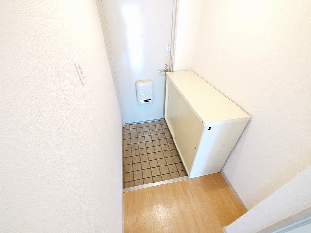 メゾン佐保Aの玄関|毎日通る玄関はこちらです