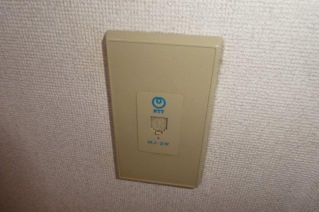野田マンションＢの設備|電話モジュラー