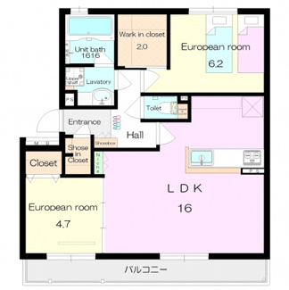 【間取り】 | グランルシェロ