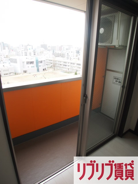 金太郎ヒルズ１００のバルコニー