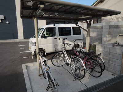 【その他共用部分】 | レオネクストサレ | ☆屋根付駐輪場☆