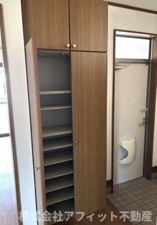 【玄関】 | 小笠原ハイツ　Ａ | シューズボックス