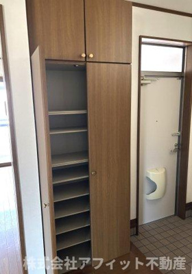 【玄関】 | 小笠原ハイツ　Ａ | シューズボックス