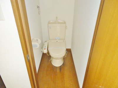 【トイレ】 | 小笠原ハイツ　Ａ | 温水洗浄便座※写真はイメージです。