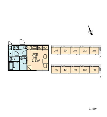 【区画図】 | ソレイユⅡ