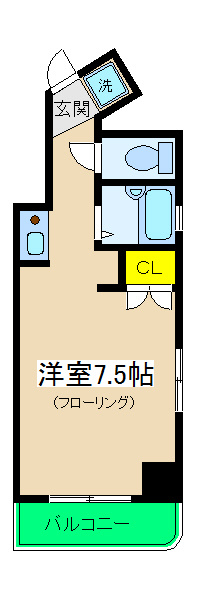 FK横浜の間取り|ＦＫ横浜　間取り
