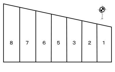 【区画図】 | 久度中井駐車場 | 配置図