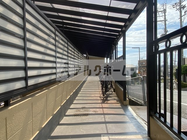 第3コーポ平野のロビー