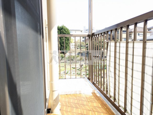 畑本ハイツのバルコニー|畑本ハイツ（柏原市・河内国分）（＊写真は2階）
