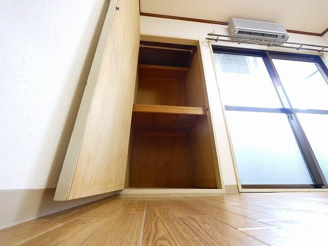 CASA天理の収納|ちょっとした収納スペースも充実しています