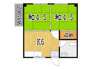 【間取り】 | テレホンビル