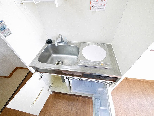 クオーレ三条大路のキッチン|きれいなキッチンです