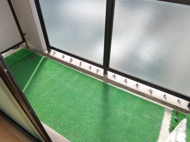 ＪＲＢハイツ倉敷のバルコニー