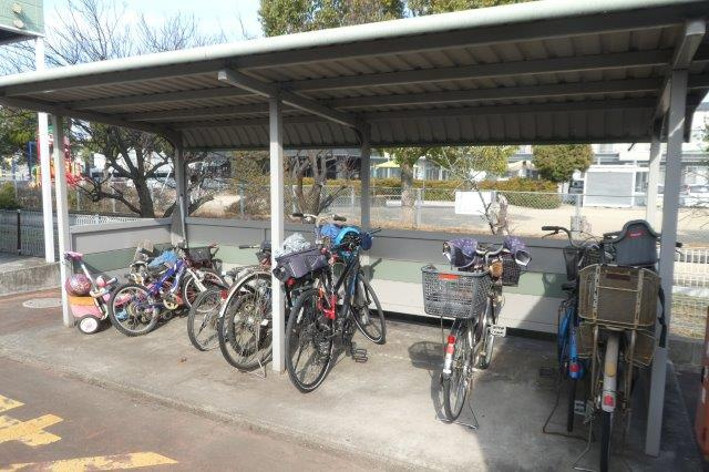 ニューシティパークサイドのその他共用部分|自転車置き場