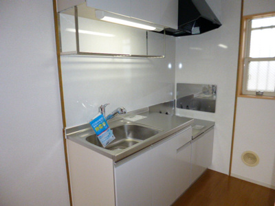 【キッチン】 | ニューシティパークサイド | ガスコンロ設置可